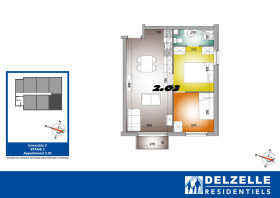 Appartement in Nivelles