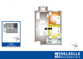 Appartement in Nivelles